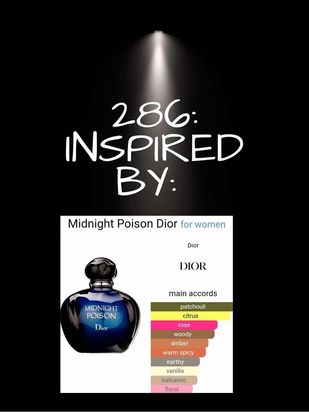 FM 286 inspired by Dior Midnight Poison for women